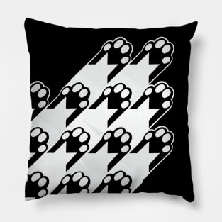 Pawstooth Pattern Pillow