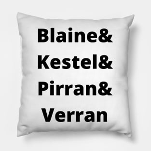 Blaine's Outlaw Gang Pillow