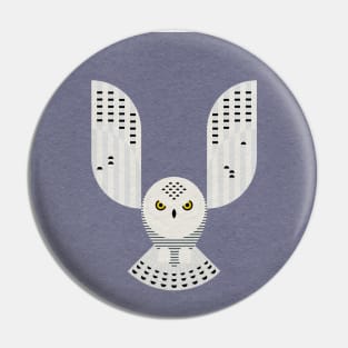 Snowy Owl Pin