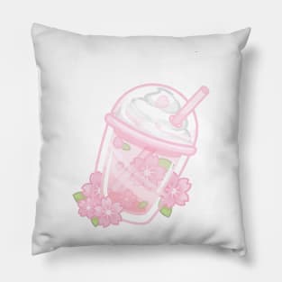 Cherry Blossom Float Drink Pillow