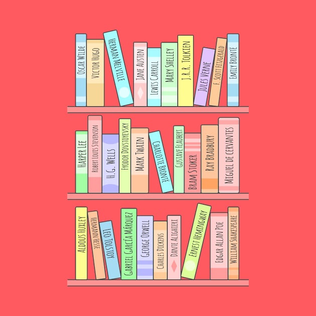 Classics Bookshelf by sombrasblancas