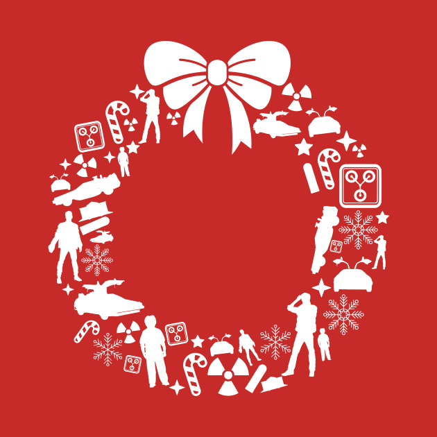 back to the future christmas wreath pattern back to the future back to the future christmas