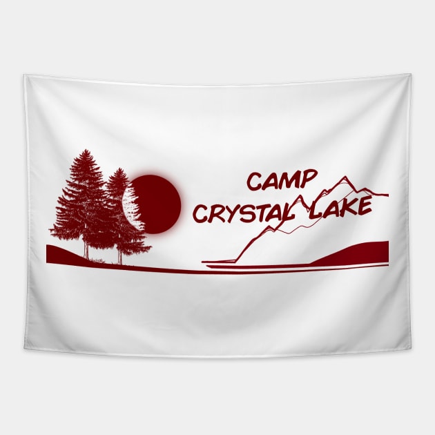 Camp Crystal Lake Tapestry by Studio Lockhart