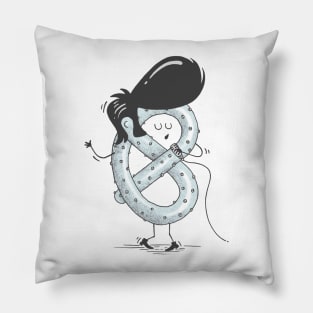 Elvis Pretzel Pillow