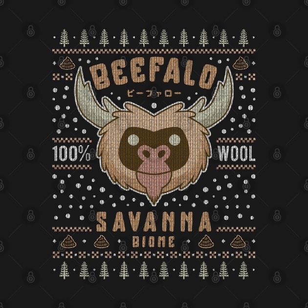 Savanna Beefalo Ugly Sweater by Lagelantee