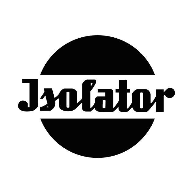 Insulator spark plug logo (black) by GetThatCar