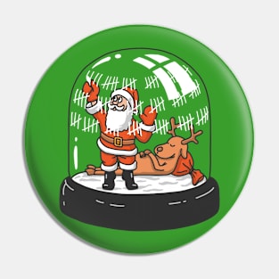 santa in the ball Pin