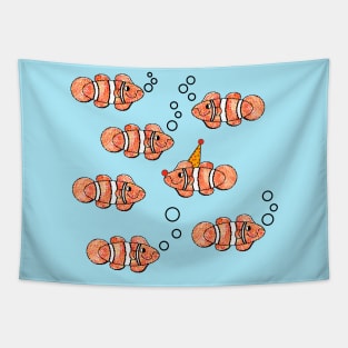 Clownfish Clown Tapestry