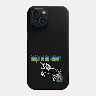 Knight of the Unicorn Phone Case