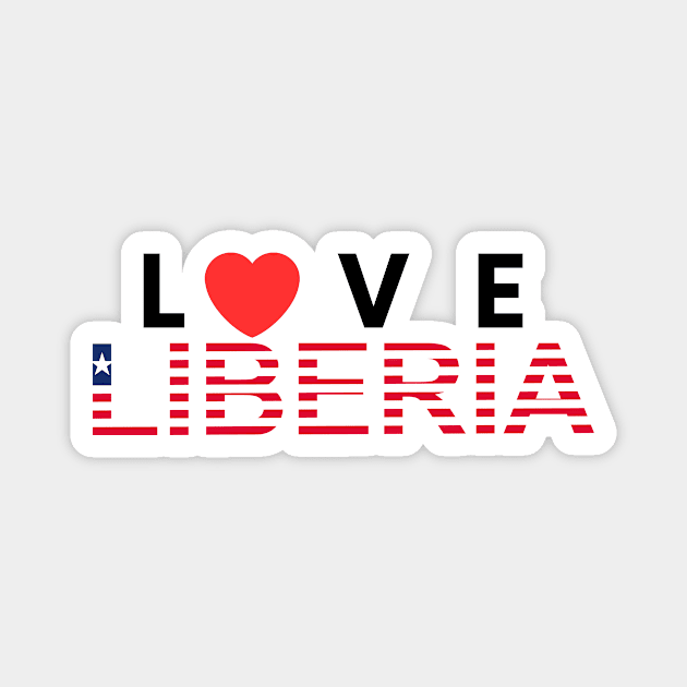 Liberia Magnet by Amharic Avenue