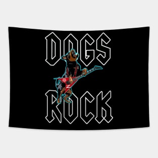 Dogs Rock #3 Tapestry