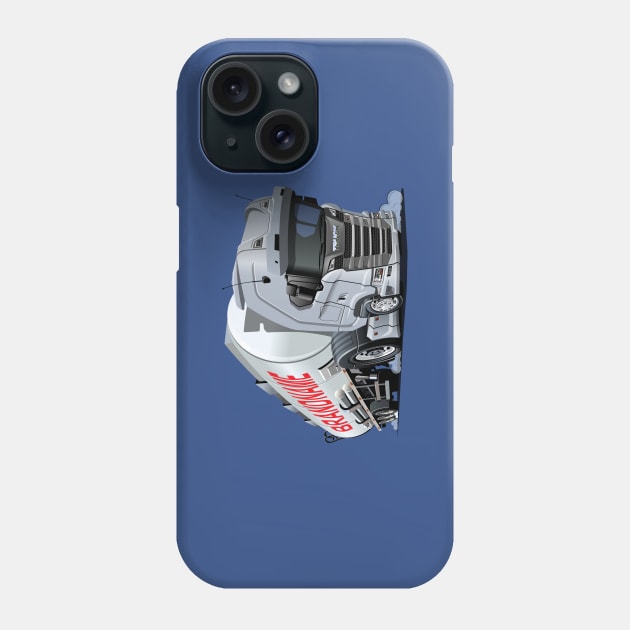 Cartoon truck Phone Case by Mechanik