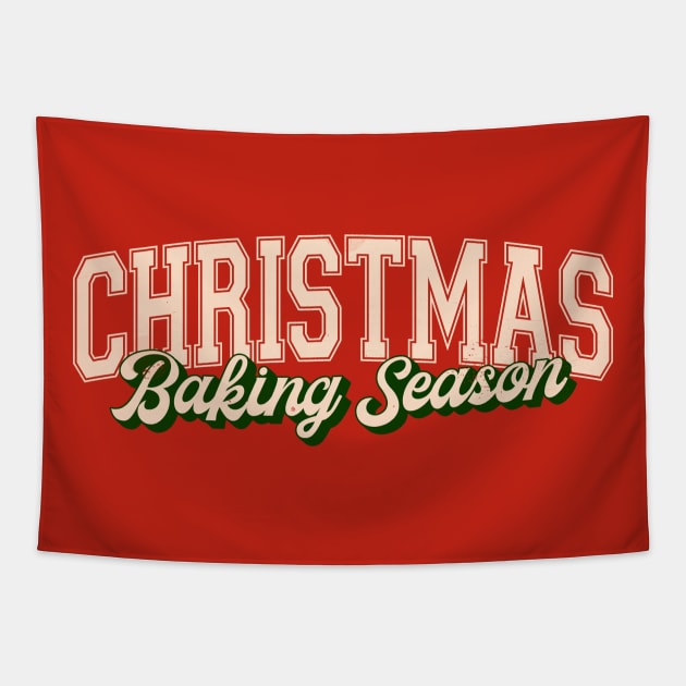 christmas baking season (grunge) Tapestry by SmithyJ88