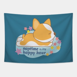 naptime is my happy hour Tapestry