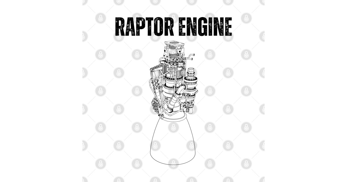 Starship Raptor Engine For Space Explorers & Rocket Scientis - Starship ...