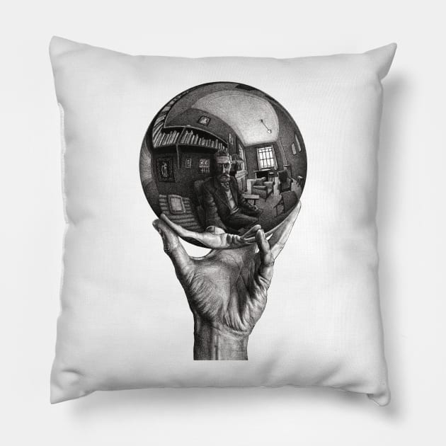 The wizard of illustration and graphic illusionism Pillow by Dürer Design