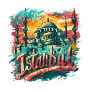 Istanbul Retro Turkey t-shirt T-Shirt