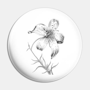 Tiger Lily Pin