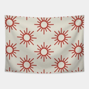 Sun Pattern Tapestry