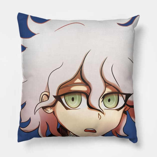 DANGAN RONPA! KOMAEDA Pillow by Angsty-angst