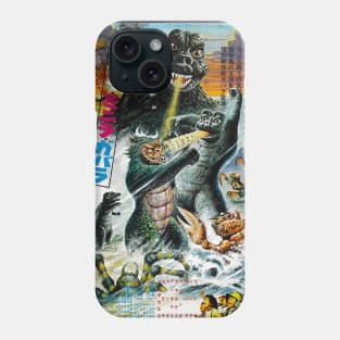 Godzilla's Revenge - All Monsters Attack Phone Case