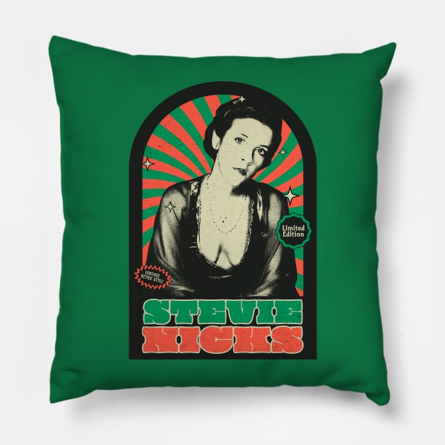 StevieNicks Traditional baju- LIMITED EDITION VINTAGE RETRO STYLE - POPART Pillow by BibirNDower77