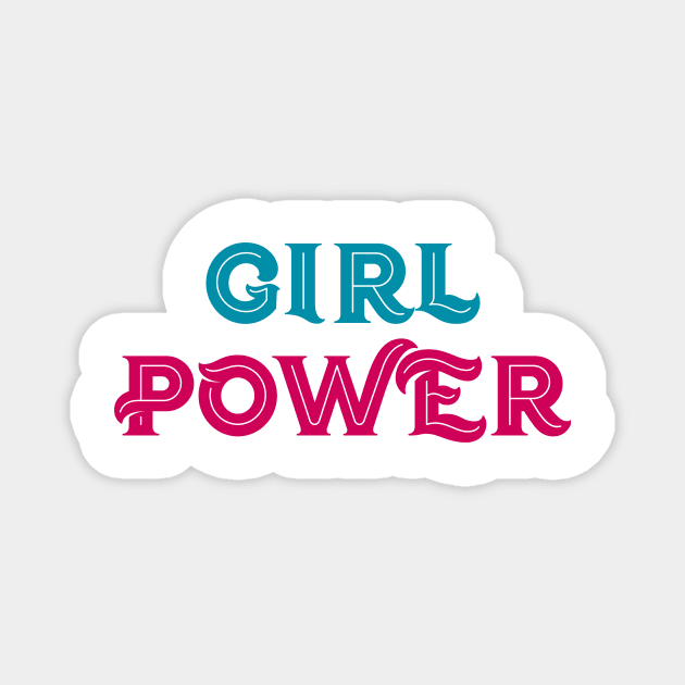 GIRL POWER Magnet by Utopic Slaps