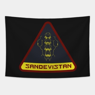 CYBERPUNK Sandevistan Warning Tapestry