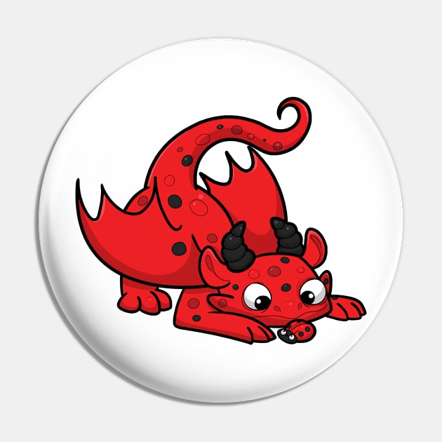 ladybug dragon Pin by Creepies