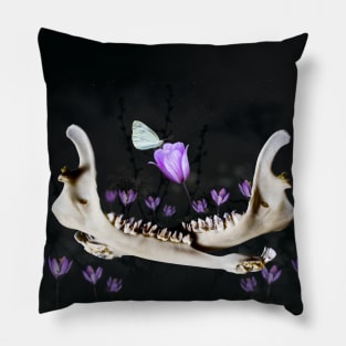 Ghost Flower Pillow