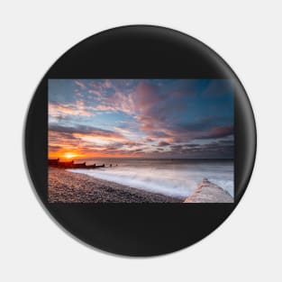 Sheringham Seascape Pin