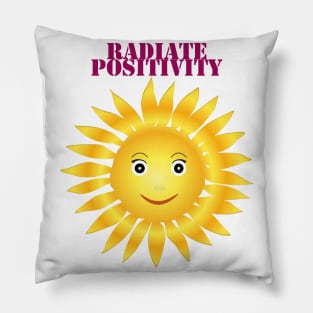 Radiate Positivity Pillow