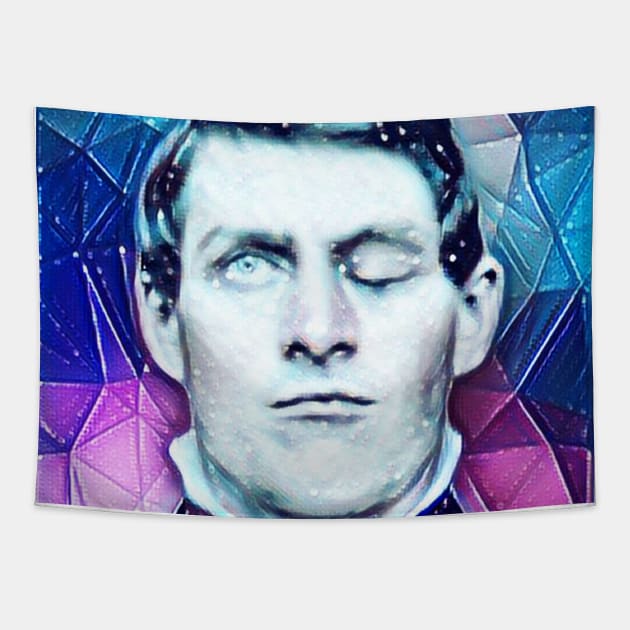 Phineas Gage Portrait | Phineas Gage Artwork 13 Tapestry by JustLit