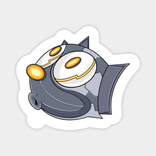 Mecha Cyborg Felix the Cat Whistle Magnet