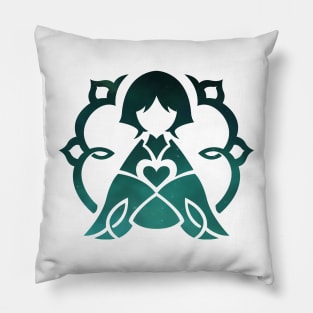 Genshin Impact Scaramouche Emblem - Constellation Pillow