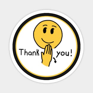 “Thank you!” Sign Magnet