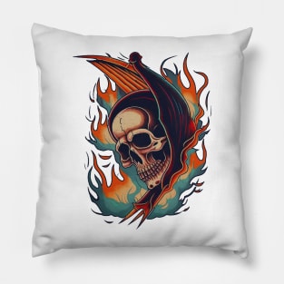 Grim Reaper Pillow