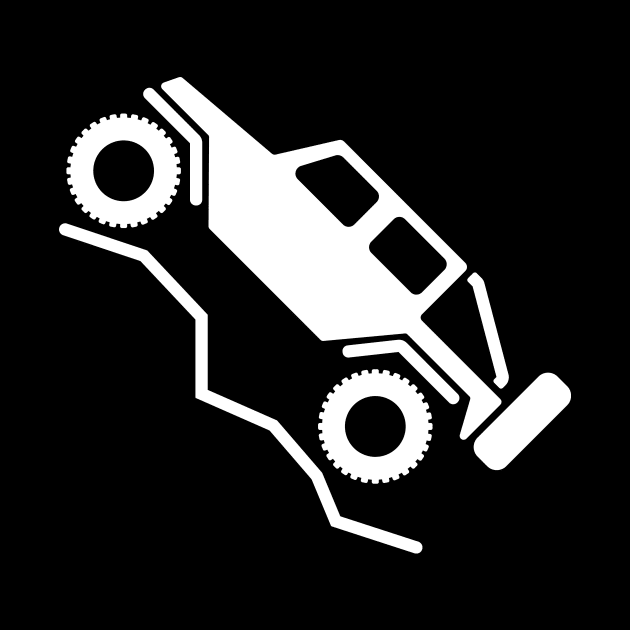 Offroad 4wd Rock Crawling Logo by hobrath