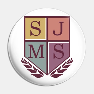 SJMS Logo Amphibia Pin