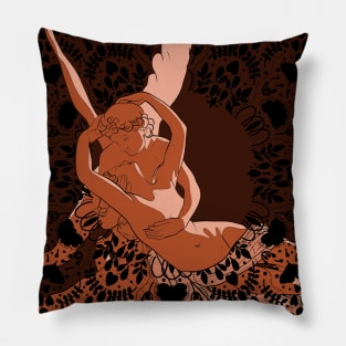 EROS  AND PSYCHE Pillow