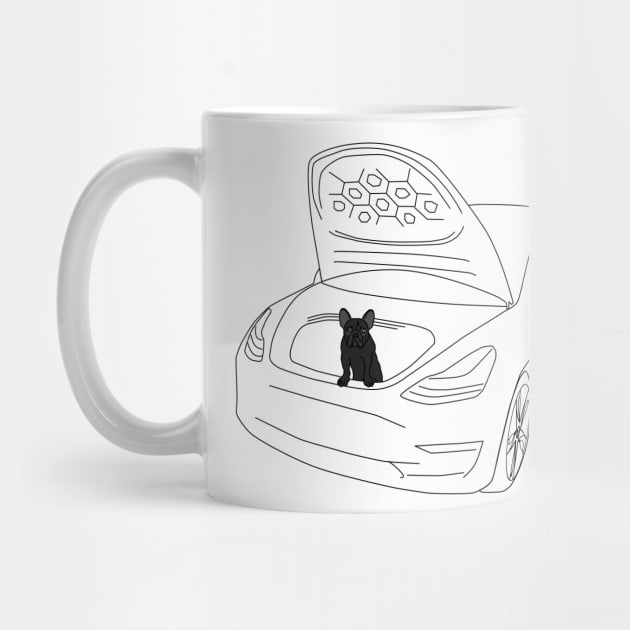 Tesla Model 3 Illustration | Coffee Mug