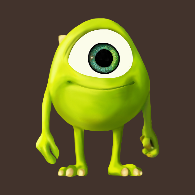 Baby Mike Wazowski - Mike Wazowski - Pillow | TeePublic