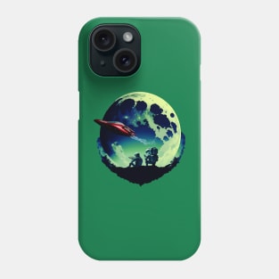 Space Pizza Delivery Phone Case