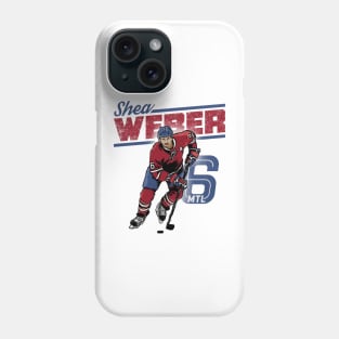 Shea Weber Montreal Clash Phone Case