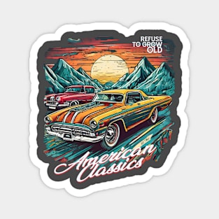 American Classic car Magnet