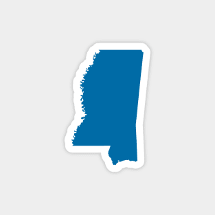 Powder Blue Mississippi Magnet