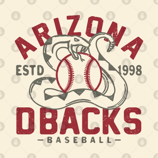 Arizona Diamondbacks by Buck Tee by Buck Tee