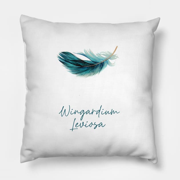 wingardium leviosa Pillow by creativeballoon