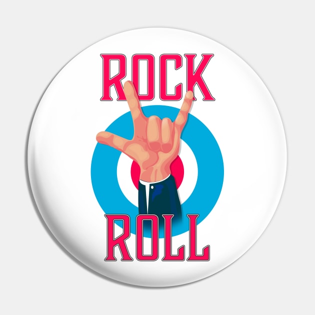 Rock & Roll Pin by nickemporium1