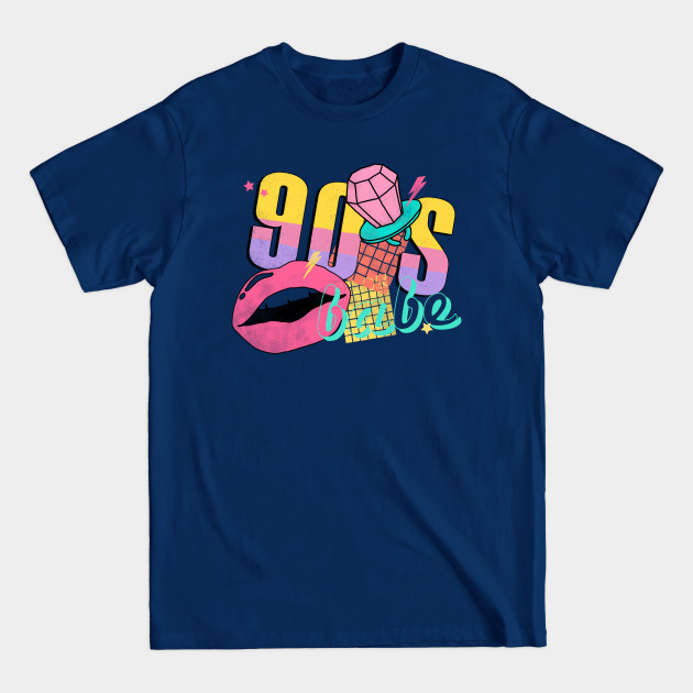 Discover 90s Babe 1990 Birthday Gift Idea - 90s Vintage Clothing - T-Shirt